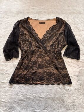 Denise Cruz lace blouse